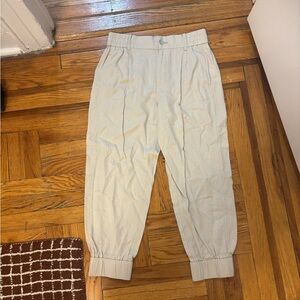 Zara Beige Jogger Pants